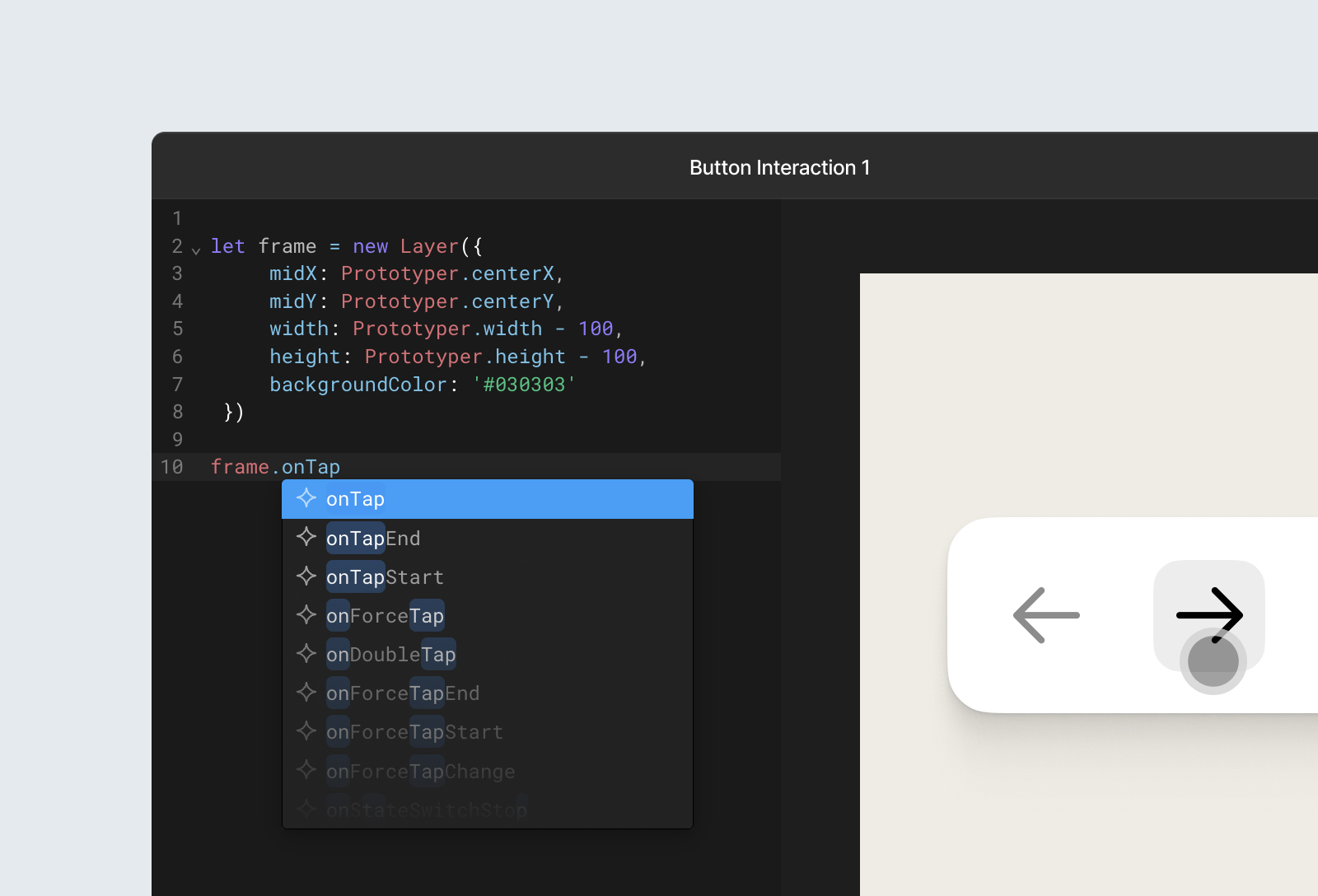 Prototyper preview